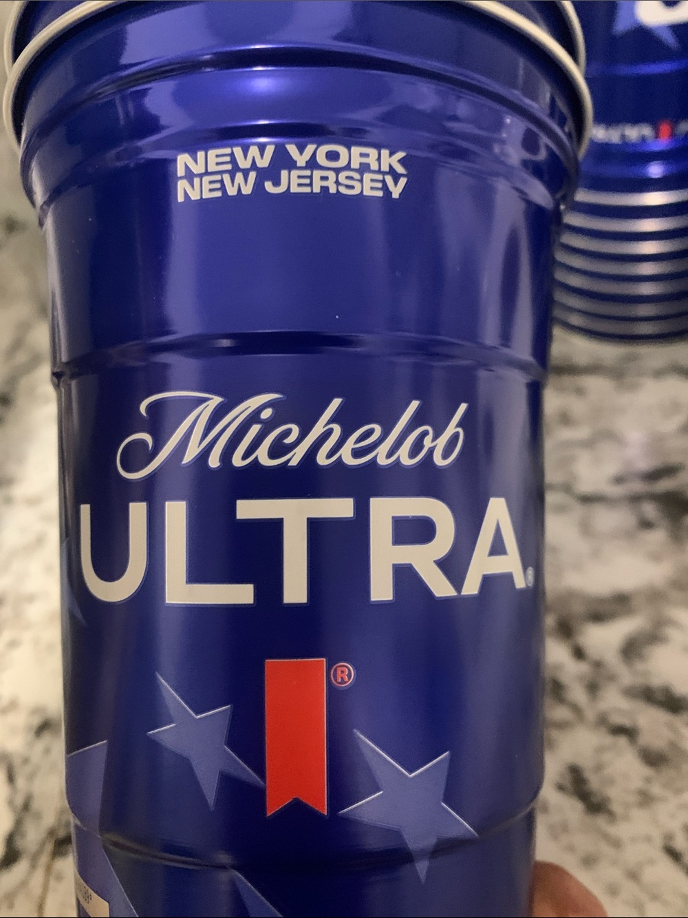 🆕- MICHELOB ULTRA World Cup 2026 Reusable Aluminum Cups - Set of 12 - Picture 3 of 6